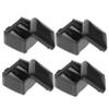 DEARMAMY 4pcs Double Hole Sharpener for Eyeliner and Brow Pencils Adjustable Cosmetic Pencil Sharpener for Women Makeup Tool Cover and Comfortable to Hold Random Color view 1