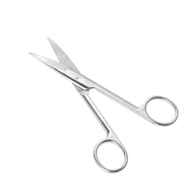 DEARMAMY Stainless Steel Eyebrow Trimmer Scissors for Women Grooming Scissors for Brow Shaping Mini Portable