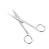 DEARMAMY Stainless Steel Eyebrow Trimmer Scissors for Women Grooming Scissors for Brow Shaping Mini Portable view 1