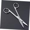 DEARMAMY Stainless Steel Eyebrow Trimmer Scissors for Women Grooming Scissors for Brow Shaping Mini Portable view 2