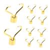 Beavorty 10pcs Facial Roller Handle Replacement Set for Gua Sha and Massage Therapy Metal Support for Skin Care Enhances V Shape and Reduces Wrinkles view 1