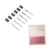 Diamond Nail Bits Set for Nails 6pcs with Sanding Bands view 1