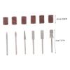 Diamond Nail Bits Set for Nails 6pcs with Sanding Bands view 2