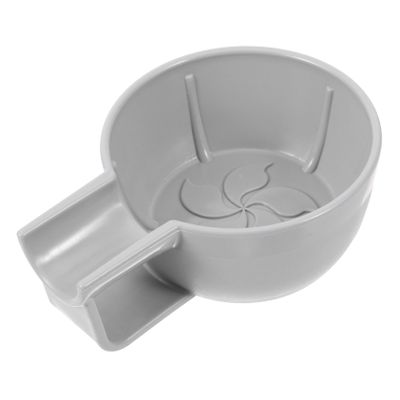 BAZEITFLOW Shaving Bowl for Men Multi-use Shave Soap Bowl Small Shaving Container Handheld Comfort Grip and Warm Foam
