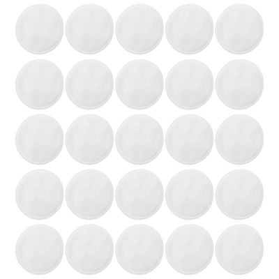 Vaguelly 200pcs 6cm Round Reusable Makeup Removing Pads Triple Layer Cotton Face Cleaning Cushions for Women for Daily Makeup Removal and Cleansing