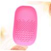Healvian 1pc Makeup Brush Cleaning Plate Scrub Pad for Care Random and Compact Design for Women Makeup Tools view 3