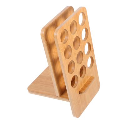 ULTECHNOVO Essential Oil Stand Slot Storage Display Rack for Perfume Nail Oil Bottles Organizer for Home Professional Use Stylish Design