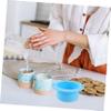 Healvian 3pcs Silicone Wax Melting Bowl Non-stick Inner Pot for Wax Heater Machine - Melting Tool for Home Salon Use Practical and Container view 3