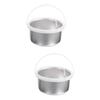 Homoyoyo Hair Removal Wax Melting Pot Non Stick Aluminum Wax Container for Easy Cleaning Durable Replacement Accessory for Waxing Machines for Spa and Home Use view 1