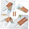 VALICLUD 2pcs Double-sided Strop for Manual Shavers Sharpening Tool for Home and Barber Use Random Essential Grooming Accessory view 4