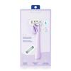 Women's Razor Kit, 5-Blade, 1 Handle with 2 Blade Refills, Magnetic Hook, Lilac view 1