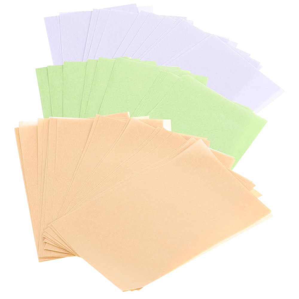 Healvian 1 Set Sheets Portable Oil Absorbing Sheets for Face Cleaning Unisex Makeup Oil Absorbing Paper Durable and Skin Friendly Blotting Tissues for Oily Scents