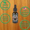 JFEZ BEARD CO. Teakwood Beard Oil - American-Made Nourishing Anti-Itch Dander Reducing, Mustache and Beard Care Conditioner (1 Oz) view 2