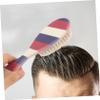 FRCOLOR Beard Brush for Men Multi-function Grooming Tool Horsehair Abs for Travel Business view 4