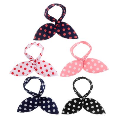 FRCOLOR 5pcs French Dot Hair Bun Maker Tools Elegant Bun Shaper for Women Girls Comfortable Hair Styling Accessories Design