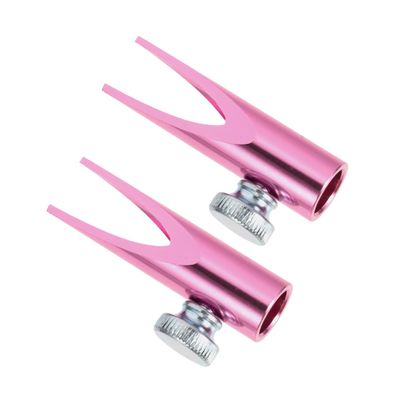 Beaupretty 2pcs Portable Dual-Slot Eyebrow Pencil Sharpener Precision Makeup Tool for Eyeliner and Lip for Travel and Everyday Use