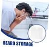 Beaupretty Disposable Beard Trimming Catcher Compact Shaving Hair Collector for Sink Lightweight and Beard Cleaner for Travel and Home Use view 3