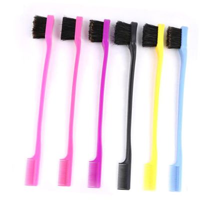 OATIPHO 3pcs Professional Eyebrow Grooming Kit Double-sided Brush Comb Gentle Touch Rosy