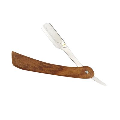 VALICLUD Vintage Straight Razor for Men Safe Manual Shaver for Barbershops Travel-friendly Hair Shaper Without Blade Holder for Beard and Sideburns Trimming