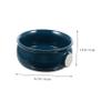 VALICLUD Ceramic Shaving Bowl Set for Men 2-Piece Shaving Kit Brush Spiral Design for Home Grooming view 3