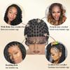 UCABEWEL Braided Wig Caps with Baby Hair Full Double Lace Wigs Caps Crotchet Cap (79knots) view 2
