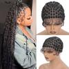 UCABEWEL Braided Wig Caps with Baby Hair Full Double Lace Wigs Caps Crotchet Cap (79knots) view 3