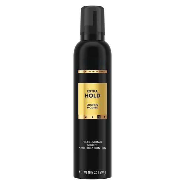 Extra Hold Hair Mousse 24H Touchable Hold & Volume All Hair, 10.5 oz (Pack of 1)