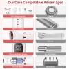 Electric Shaver Razors for Women - 5 in 1 Bikini Trimmer for Women Body Hair Trimmer Facial Hair Removal Cordless Rechargeable Body Shaver for Face Chin Arms Underarm Legs Arms Eyebrow view 4