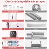 Electric Bikini Trimmer for Women - 5 in 1 Upgraded Body Face Shaver Nose Pubic Hair Trimmer Razors for Women Men Rechargeable Hair Removal Kit for Face Chin Eyebrow Arms Armpit Legs Groomer view 4