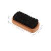 Beaupretty 2pcs Beechwood Beard Brush for Men Grooming Tool for Hair Smoothing Efficient Cleaning for Beard Hair and Shoes Durable Design view 2