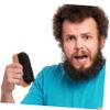 Beaupretty 2pcs Beechwood Beard Brush for Men Grooming Tool for Hair Smoothing Efficient Cleaning for Beard Hair and Shoes Durable Design view 4