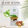 Aloe Eva Hair Mask With Aloe Vera & Moroccan Argan Oil ( 1 Pack = 8.45 oz / 250 gm )       view 3