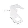 DEARMAMY 3pcs and Brush Stand Shaving Rack for Daily Grooming for Men's Bathroom Accessories Keeps and Brushes Neat and Organized view 2