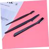 SAFIGLE 3pcs Stainless Steel Eyebrow Trimmer Set Non-slip Grip Travel-friendly Makeup Tool view 2