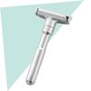Beaupretty 2pcs Men Razor Double-sided Razor Holder Manual Adjustable Shaving Machine Blades for Home Travel view 3