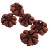 Baluue 5pcs Hair Net for Bun Elastic Hair Bun Cover Net Wire Mesh Mesh for Snoods for Women Invisible Ballet Snood view 1