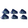 6PCS Clipper Guide Comb 1.25"-2.5" Clip-on Design Compatible for Wahl 5 Star Clipper Accessories view 2