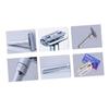 Beaupretty 3pcs Adjustable Razor Stand Holder Double-sided Men Razor Manual Shaving Machine Blades for Home Travel view 2