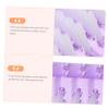 Beaupretty 3pcs Double-sided Nail Cleaning Brush for Women Fingernail Cleaners for Removes Grease Dead Skin for Daily Use view 2