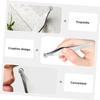GALPADA 6pcs Nose Hair Trimmer and Tweezers Manual Grooming Tools for Safe and Precise Nose Hair Removal and Easy to Use for Personal Salon Use view 3
