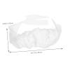 BESTonZON 20Set Non Woven Fabric Disposable Spa Bras Knickers for Sauna Breathable Underwear for Tanning Comfortable Backless Design for Skincare Fitness White view 4