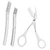 Beaupretty 1 Set Eyebrow Grooming Kit Transparent Eyebrow Shaper Includes Trimmer Scissors Design for Precise Trimming Materials for Use view 1