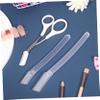 Beaupretty 1 Set Eyebrow Grooming Kit Transparent Eyebrow Shaper Includes Trimmer Scissors Design for Precise Trimming Materials for Use view 3