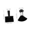 Beaupretty 2pcs Soft Barber Neck Duster Brush for Gentle Hair Cleaning for Salon and Home Use Multi-functional Broken Hair Sweep Brush Ergonomic Handle view 2