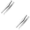 GALPADA 4pcs Nose Hair Trimmer Manual Nasal Clippers for Safe Grooming Reusable Nose Hair Tweezers for Men and Women Practical Tool view 1