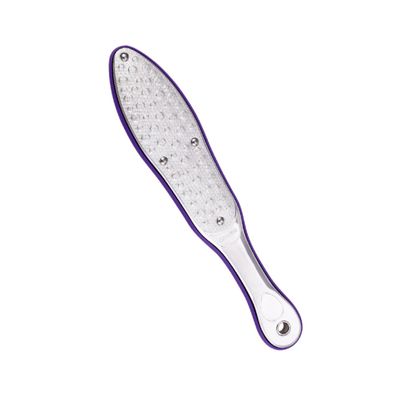 LIFKOME Stainless Steel Foot File Dual-Sided Callus Remover for Dead Skin Professional Pedicure Tool for Home Use Suitable for Foot Types