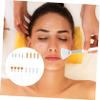 Ipetboom 16pcs Fan Shape Flat Mask Applicator Brush for Facial Masks Soft and Skin-friendly Brushes for Smoothing and Applying Skincare Products and Colors view 4
