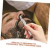 ELAYARD Stainless Steel Nose Hair Scissors with Round Tips Safe Eyebrow Trimmer for Delicate Areas Portable Design for Home and Travel Use Grooming Tool for Men and Women view 4