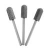 DECORNIJIA Nail Drill Bit Set 3Pcs Manicure Pedicure File Bits for Acrylic Gel Nails Professional for Home Salon view 1