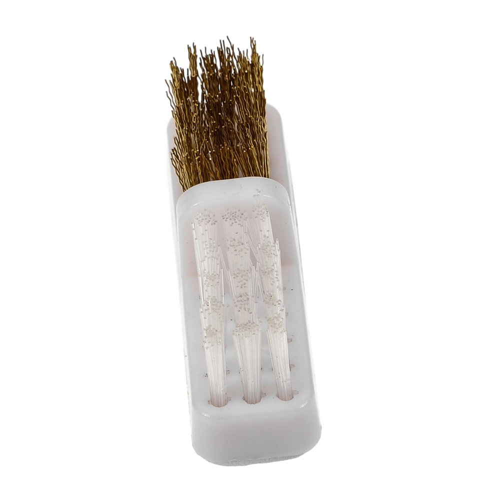 ELAYARD Nail Drill Bit Cleaner Brush Portable Wire Cleaning Brush for Nail Art Accessories Ergonomic Design for Efficient Dust Removal and Tool Maintenance for Home Use